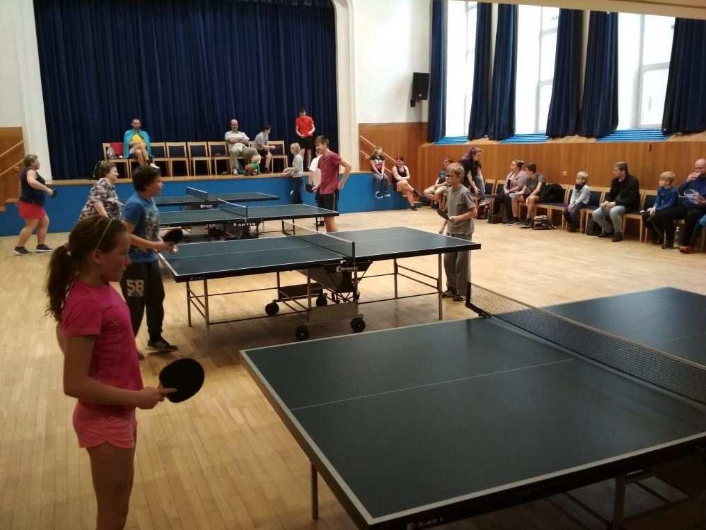 PRÁZDNINOVÝ STOLNÍ TENIS OHLÉDNUTÍ SE ZPĚT - ÚNOR Ve Středisku volného času Fokus se v pátek 1.