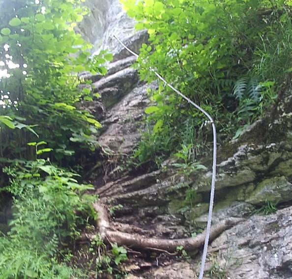 1. Název zajištěné cesty Naturfreunde Klettersteig-Garten Weichtalhaus 2. Stát, pohoří, Skalní oblast Rakousko, Rax-Schneeberg-Gruppe 3.