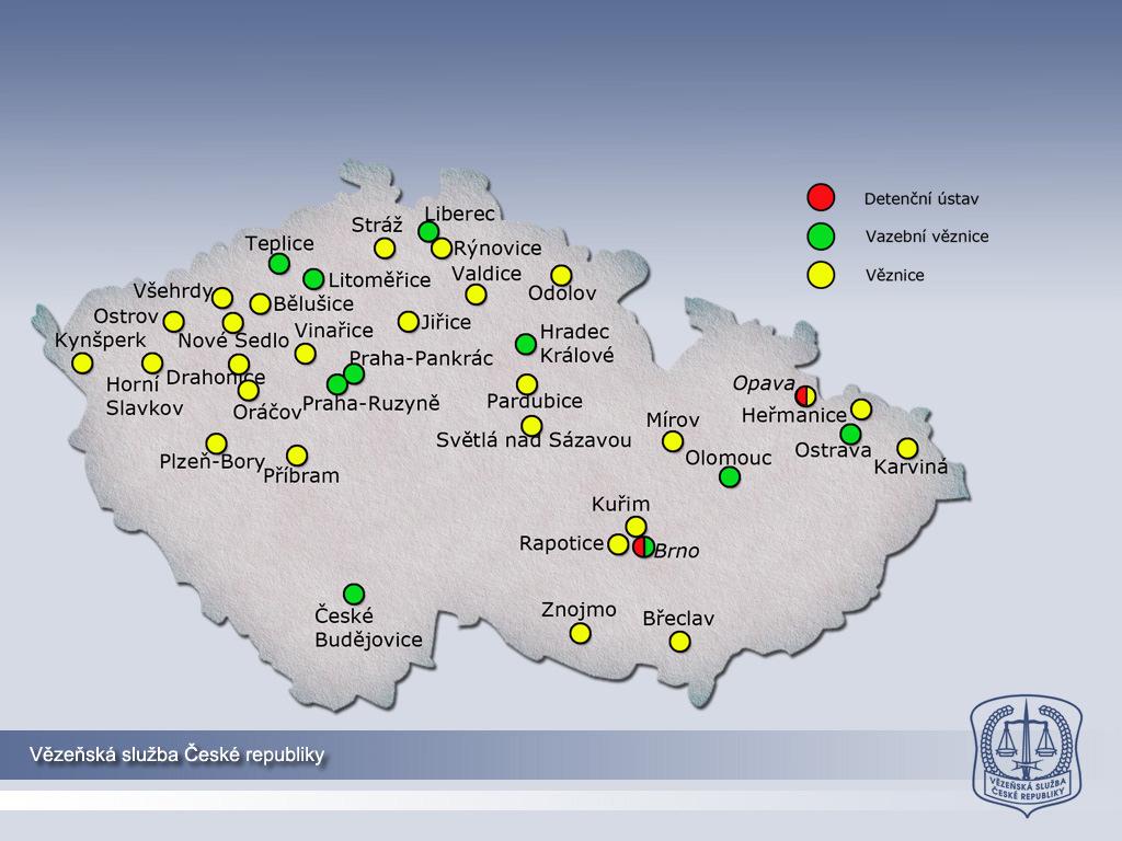 Mapa organizačních