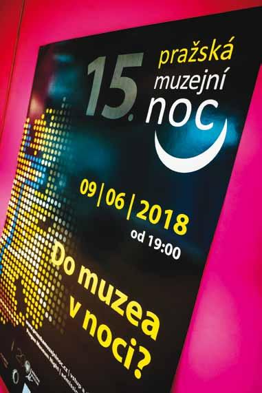 Stánek ČVUT na veletrhu Gaudeamus. Pražská muzejní noc láká tisíce návštěvníků. Jaderné dny 19. 4. 23. 5.