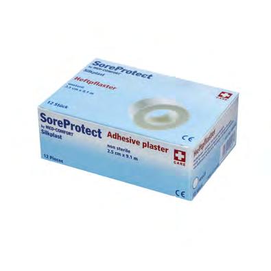 SORE PROTECT NÁPLAST NETKANÁ S ABSORPČNÍ VRSTVOU Náplast z netkané textílie s absorpční