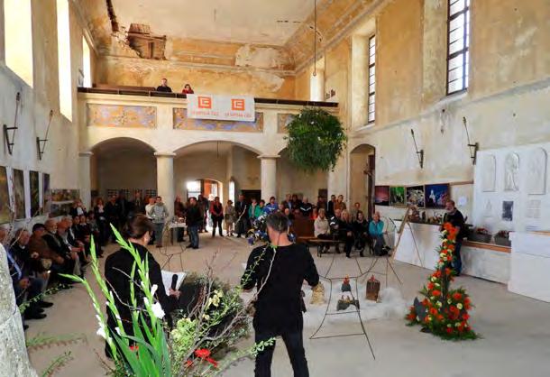 Následovaly projevy starostky, zástupců místních spolků, duchovní slovo páterů Martinka a Beneše z