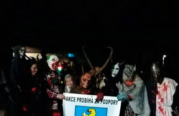 Akce se konala za podpory obce Hrobčice.
