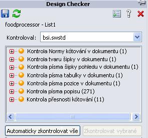 Design Checker Jedno tlačítko pro opravu všech chyb Nový nástroj Automaticky zkontrolovat vše vám umožňuje opravit všechny chyby zobrazené v Design Checker.