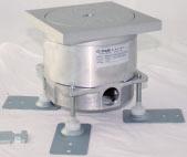 MASSO s výklopným víkem MASSO 980B Zapuštěný zásuvkový modul 70 x 70 mm 7 až 9 mm hliník, přírodní, 0kN zapuštěný zásuvkový modul k uložení v úrovni podlahy/terénu po uzavření - IP67 - pojezdný po