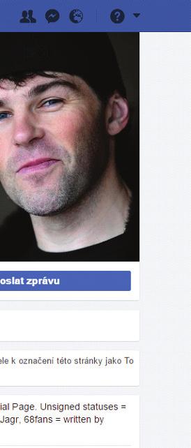 Ověřený profil má Jaromír Jágr (druhý profil) a Lucie Bílá, nejde