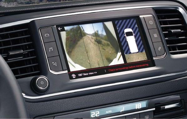 Prvky jako nouzové volání, volání při poruše v rámci asistenčních služeb a Live navigace budou dostupné v roce 2019. 3 1 Za příplatek.
