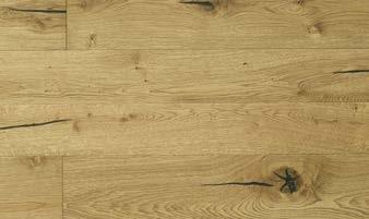 Dub Antique loušťka: 14,5 mm Rozměr: 190 1820 mm Nášlapná vrstva: 3,2 mm V-spára: mikro 4V Spojení: