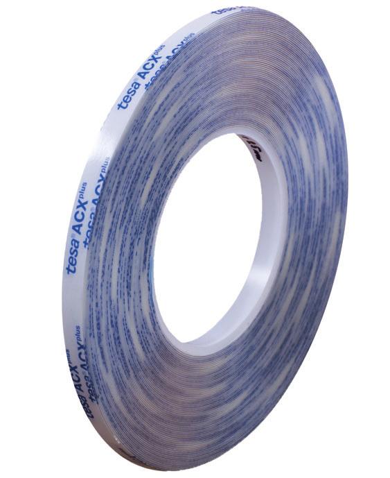 TESA PÁSKA 04934 - oboustranná samolepicí páska - skládá se z nosiče ze silné tkaniny a silného, adhezivního lepidla - montážní páska pro všeobecné použití, vhodná i pro montáž na drsné, vláknité