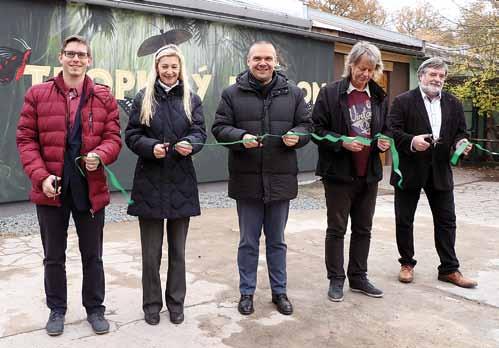 Zbyněk Šejtka z firmy SILBA Elstav Ceremonial opening on 5th November 2018.