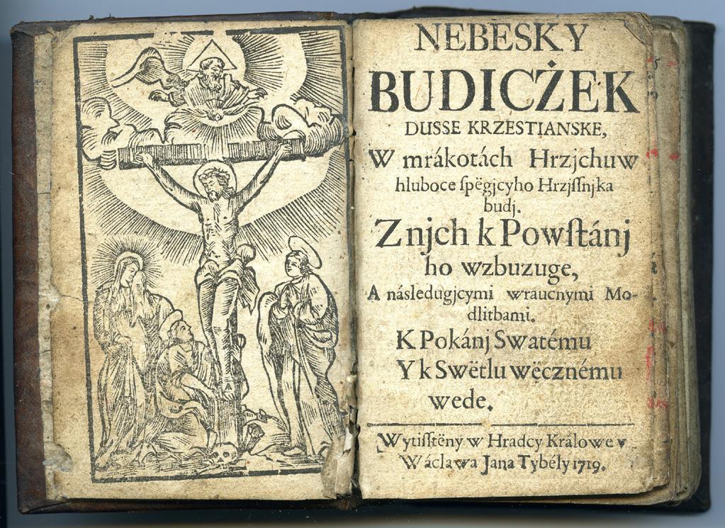 Českojazyčné modlitební knihy 18. století tištěné antikvou Obr.