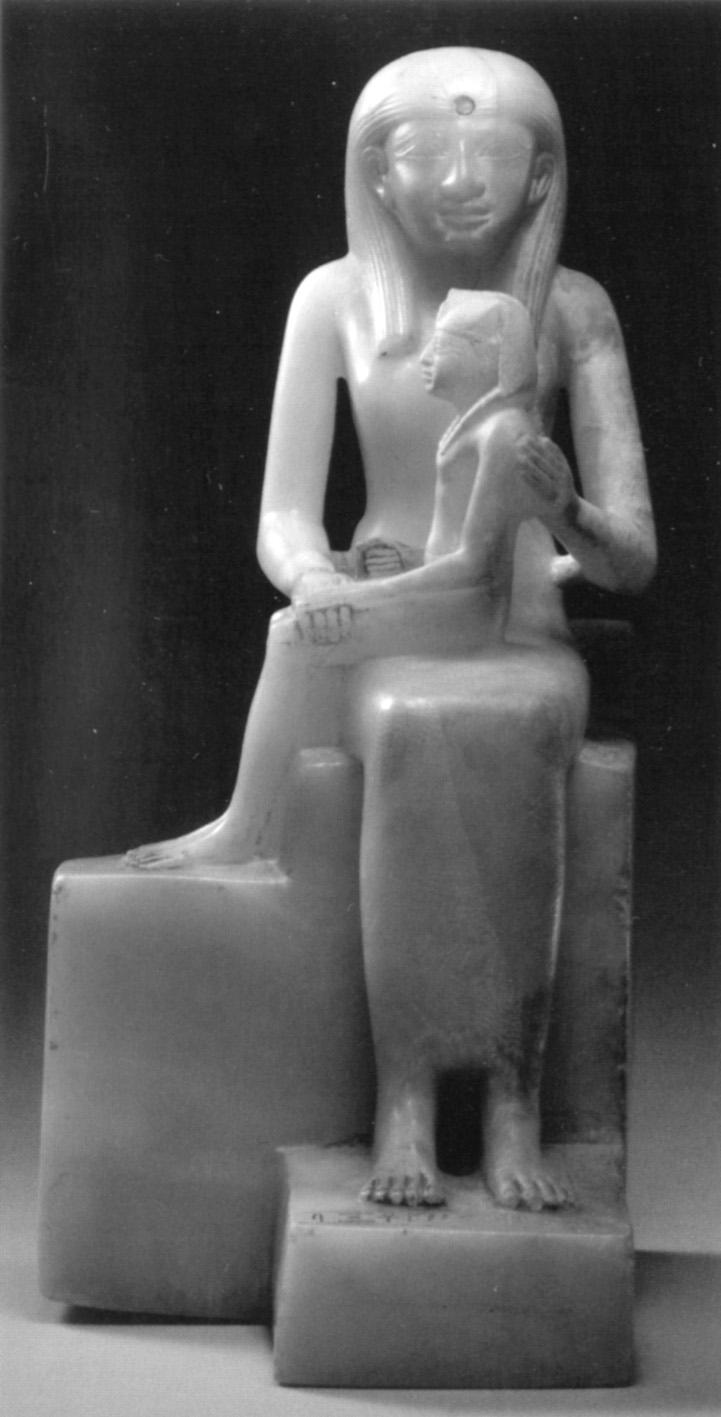 egyptského alabastru) pfiedstavuje jeden z vrcholû staroegyptského sochafiství a je dnes uloïeno v brooklynském muzeu.