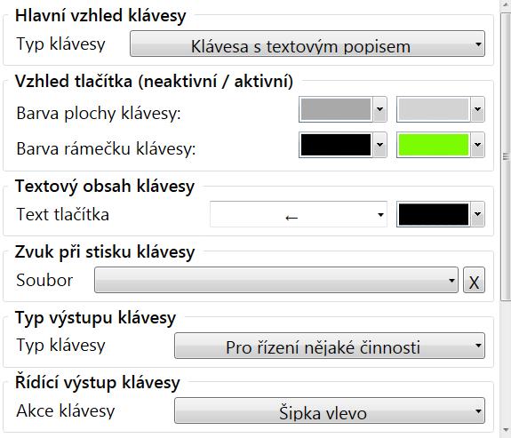 V seznamu jsou vždy zobrazeny názvy dostupných souborů (i s příponou). Některé názvy souborů jsou však uzavřeny v hranatých závorkách ( [ ] ).