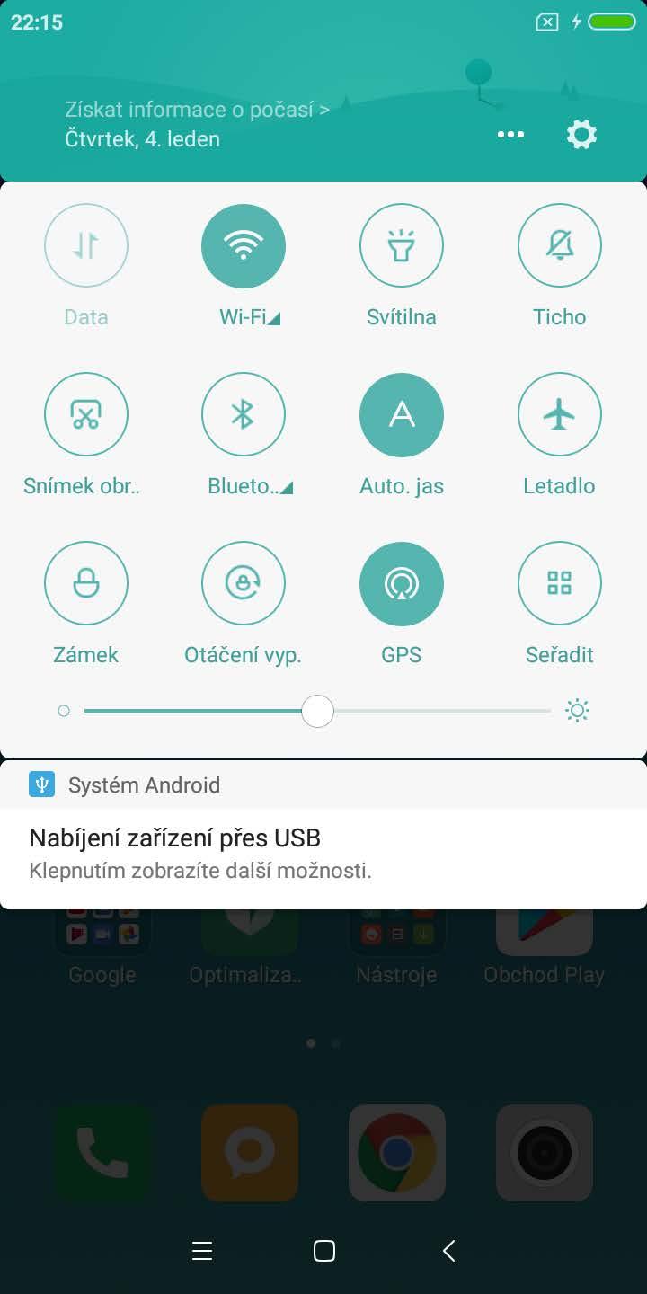 Pomocí tlačítka X odstraníte všechna oznámení. 4. Některá oznámení lze odstranit tažením zleva do prava. 5.