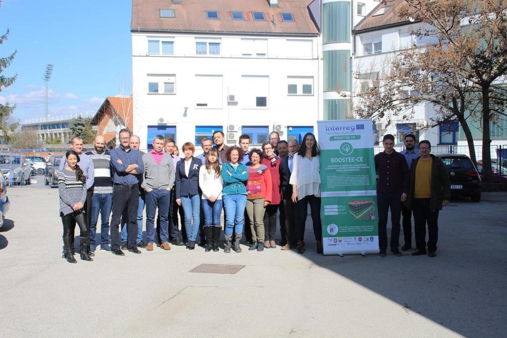 ÚSPĚŠNÉ SETKÁNÍ V KOPRIVNICI Páté setkání partnerů projektu BOOSTEE-CE Projektové konsorcium projektu BOOSTEE-CE se setkalo již po páté, tentokrát ve městě Koprivnica v Chorvatsku.