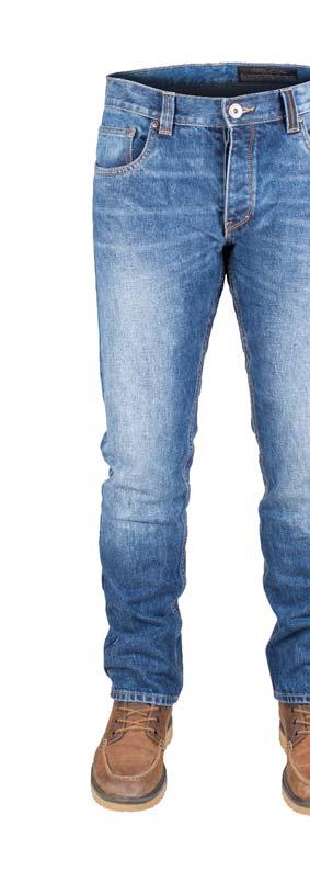 KALHOTY P50 JEANSY Klasické džíny s pěti kapsami ušité ze 100% bavlny Denim.