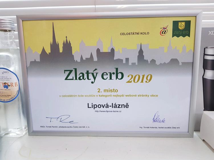 V soutěži porota posuzovala celkem 435 obcí, které se soutěže zúčastnily. Ocenění diplom za 2. místo, převzal starosta obce Ing.
