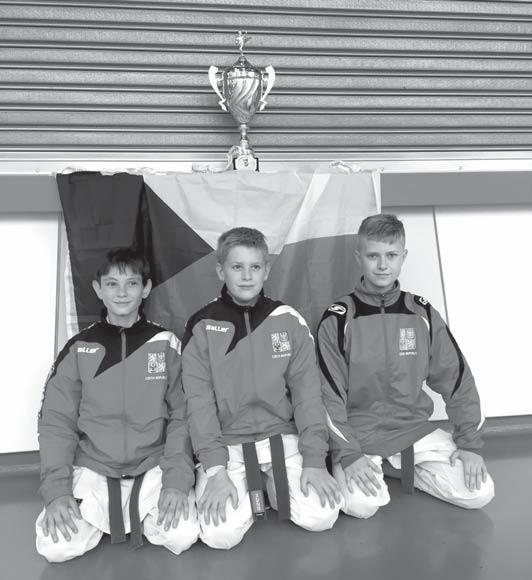 místo v individuální kategorii kata a navíc přidal titul mistra světa v kata týmu.