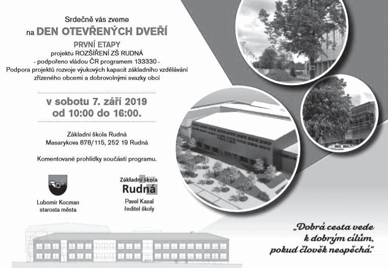 34 Život v Rudné 4. 7. 2019 oslavili diamantovou svatbu pan a paní Marie a Štefan Žuchovi.