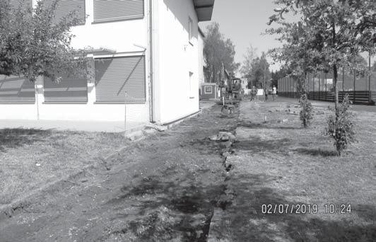 6 Život v Rudné tel se proto musí dohodnout s dodavatelem stavby spol. Betonpflaster Zvole na provedení prací (záruka). Dále nutné požádat o svolení vlastníka komunikace pozemek p.č.
