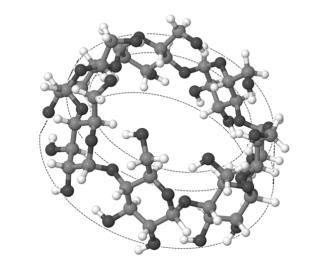 Rozměry molekul běžných CD spolu s jejich některými molekulárními a látkovými parametry jsou uvedeny v (Tab. I) 21.