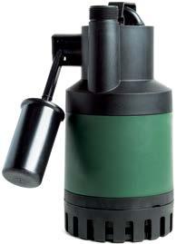 NOVA UP PONORNÁ KALOVÁ ČERPADLA Drenážní čerpadla v automatickém nebo manuálním provedení s vyjímatelným filtrem pro čerpaní až do 2-3 mm, nevyčerpatelného zbytku.