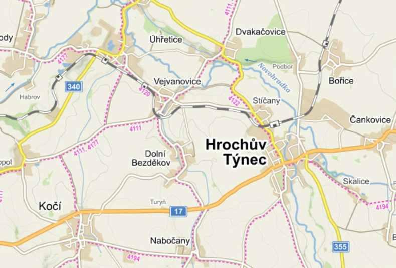 Bartoloměje s krytým dřevěným mostem, který je jedním z nejstarších zastřešených mostů v