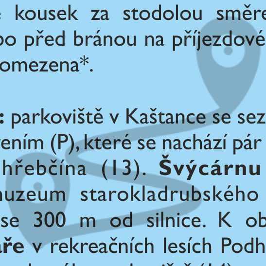 metrů od zámku a hřebčína (13).