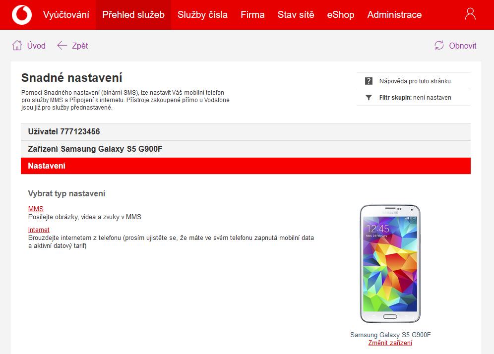 Obrázek Vyhledávání zařízení 4.