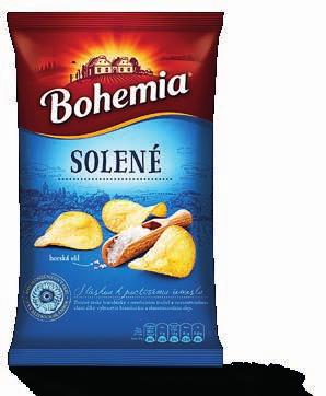 0,75 l 1 l = 146,54 Kč Bohemia Chips