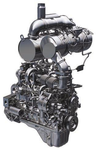 VGT SCR KCCV KDPF Splňuje požadavky normy EU Stupeň IV Motor Komatsu normy EU Stupeň IV je produktivní, spolehlivý a efektivní.