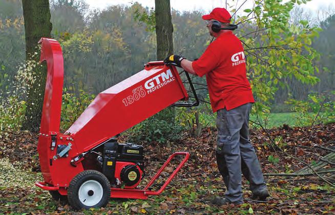 com/gtmprofessional GTM Professional má ve výrobě a vývoji drtičů dřeva mnohaletou zkušenost a řada