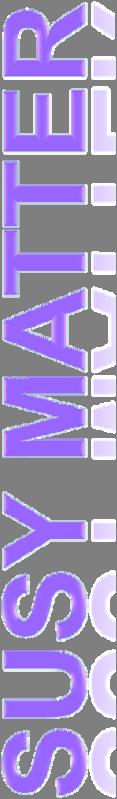 heavy SUSY particles should decay quickly to neutral LSP + regular particles; no atoms with SUSY all charged SUSY particles (as