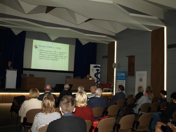 Všem akcím Světového dne CHOPN předcházela jako obvykle tisková konference, která se za účasti předsedy ČOPN MUDr.