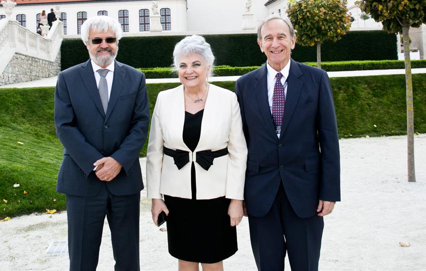 (And, from the left) Jukka Sippo, Judge of the Supreme Court of Finland; Jan Passer, Judge of the EDU General Court; Michal Bobek, Advocate General of the EDU; Irene Tricomi, Judge of the Supreme