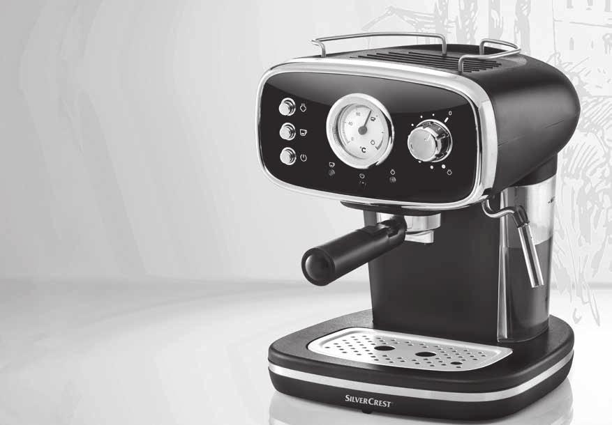 ESPRESSO MACHINE ESZPRESSZÓ KÁVÉFŐZŐ Használati utasítás ESPRESSO KÁVOVAR Návod k obsluze KAVNI APARAT