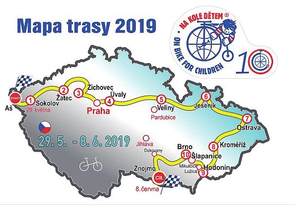 10 Rozhovor MĚSTO ŽIDLOCHOVICE ZPRAVODAJ Na kole dětem cyklistika s dobrým úmyslem Rozhovor s Petrem Kalužíkem o jízdě na kole trochu jinak připravila Milena Moudrá Petr Kalužík, Židlochovák, miluje