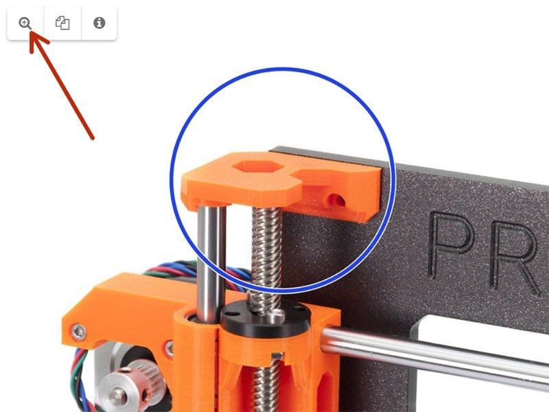 Step 5 K dispozici jsou i obrázky ve vysokém rozlišení Pokud se chcete podívat na originály obrázků ve vysokém rozlišení, jděte na manual.prusa3d.com a proklikněte se na část návodu, která vás zajímá.