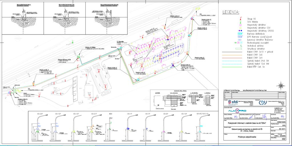 Pasportní mapa Není veřejně dostupná Technická (CAD)