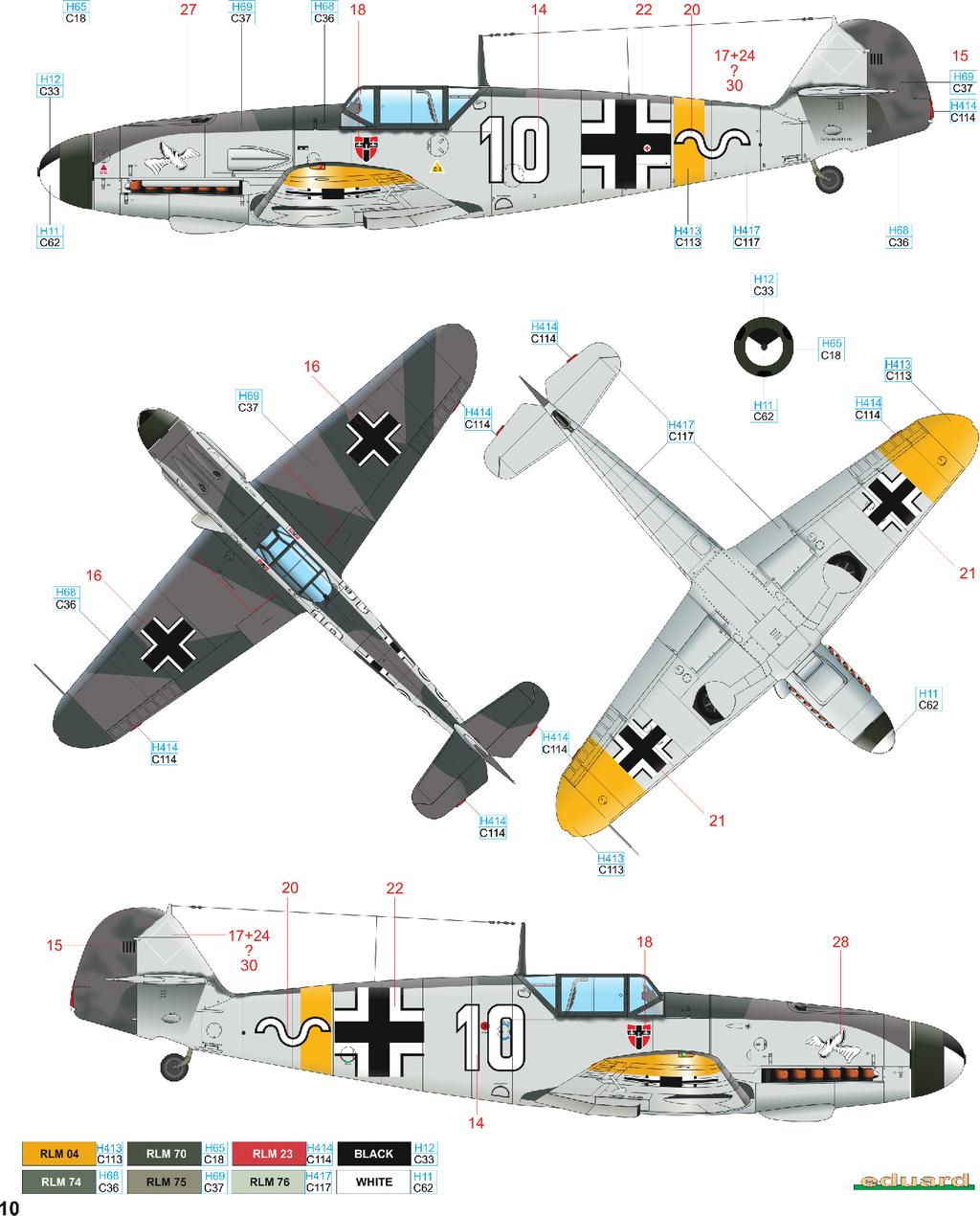 B 7./ JG 54, Sovětský svaz, léto 1941 III. Gruppe Jagdgeschwader 54 vznikla 6. července 1940 v Jesau přejmenováním I./ JG 21. Ve výzbroji měla Messerschmitty Bf 109E.