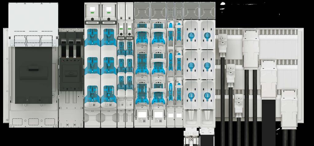 185 MM PŘÍPOJNICOVÝ SYSTÉM Výkonné systémové řešení s roztečí přípojnic 185 mm 185Power Systém přípojnic 185Power od společnosti Wöhner je modulární systém pro rozvody nízkého napětí s osovou