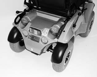 PŘEHLED Model: 2.322 Přehled ukazuje nejdůležitější komponenty a ovládací zařízení elektrického vozíku.