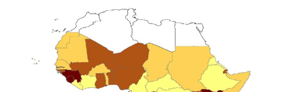 3.2 Marchiori a kol. (2012) Tato práce se věnuje saldo migrací jednotlivých zemí způsobenou environmentálními změnami.