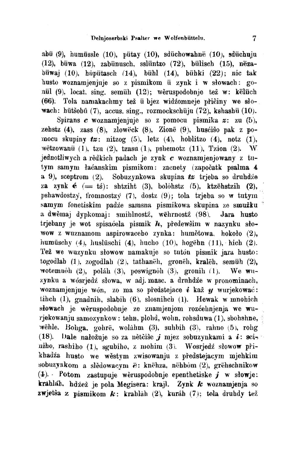 Delnjoserbski Psalter we Wolfenbüttelu.