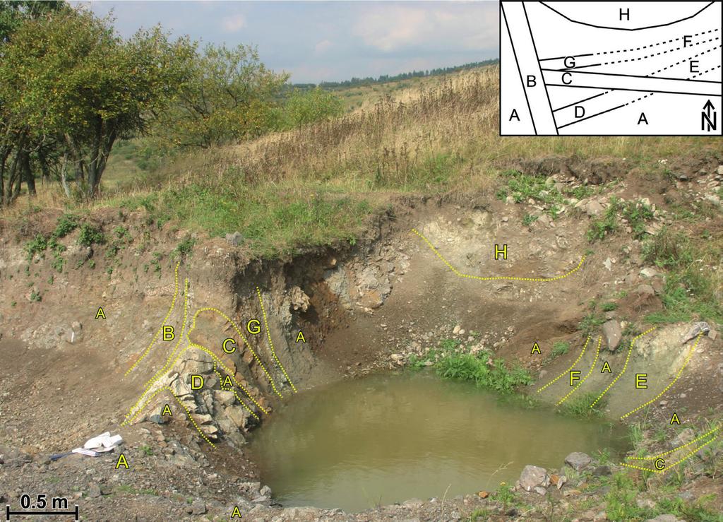 Rapprich, V. et al. (2019): Znělcové a trachytové žíly na Huseni v Doupovských horách 13 Tabulka 1. Výsledky geochronologických analýz Table 1.