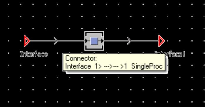 Connector Ikona Slouží k propojení objektů materiálového toku, nelze ho použít jako samostatný objekt.