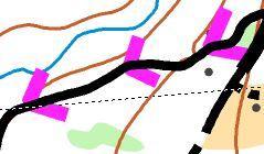 POZOR 1: VŠECHNY KATEGORIE podjíždíte pod dálničním přivaděčem, snížená výška, pozor na hlavu. TÉMĚŘ VŠECHNY KATEGORIE probíháte úzkým tunýlkem pod silnicí II.