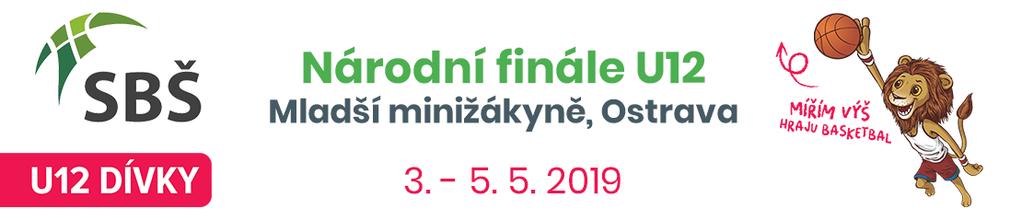 NÁRODNÍ FINÁLE MLADŠÍCH MINIŽÁKYŇ U12 OSTRAVA, 3.-5.