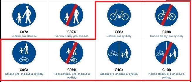 Cyklodoprava vždy ve vazbě na dopravu do zaměstnání, škol a za službami rekonstrukce, modernizace a výstavba samostatných stezek pro cyklisty nebo stezek pro cyklisty a chodce se společným nebo