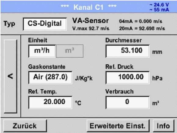 součtové funkce pro analogové signály (volitelně) umožňuje nastavit výstupní virtuální kanál ve formě součtu jednotlivých